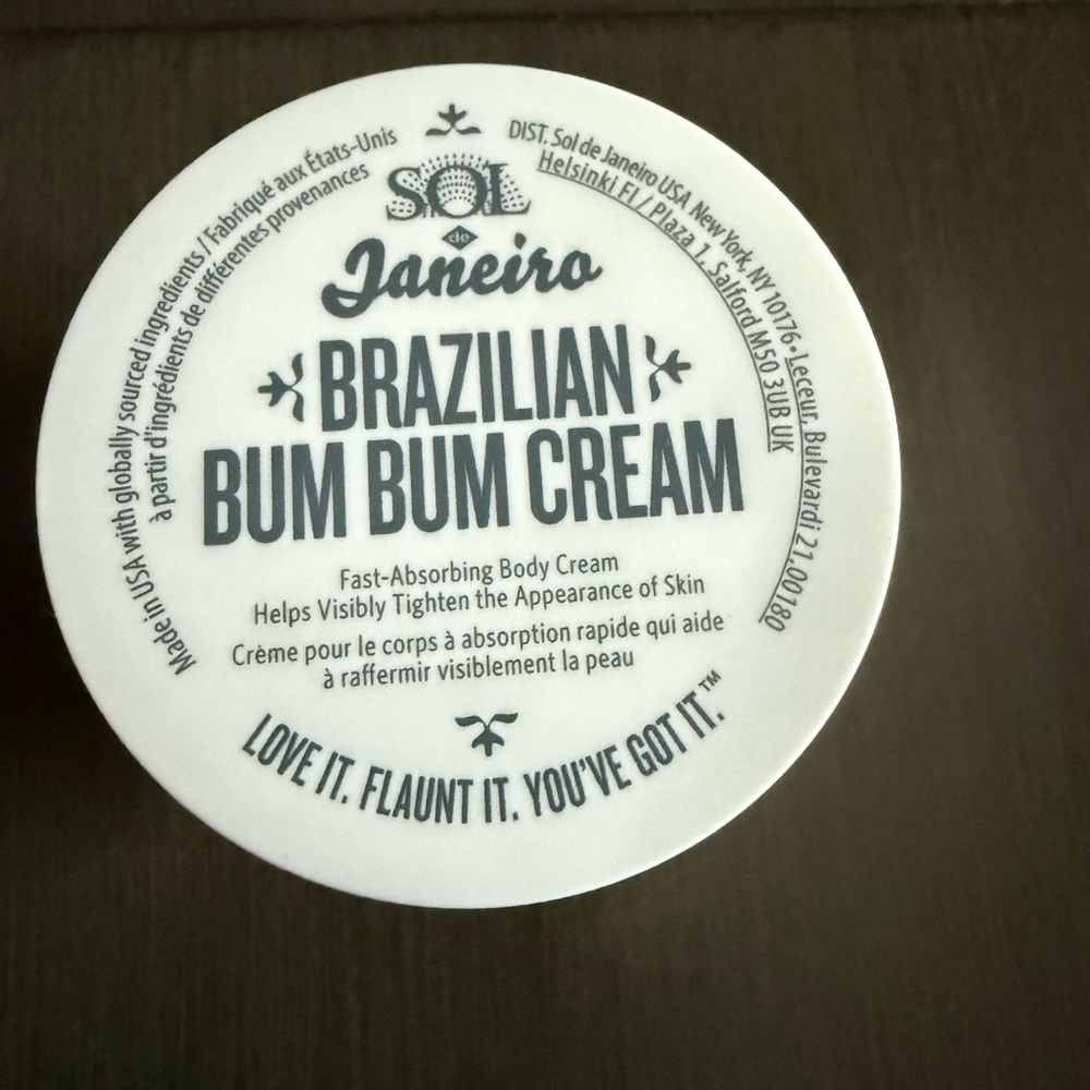 Sol de Janeiro Brazilian Bum Bum Cream in White Jar